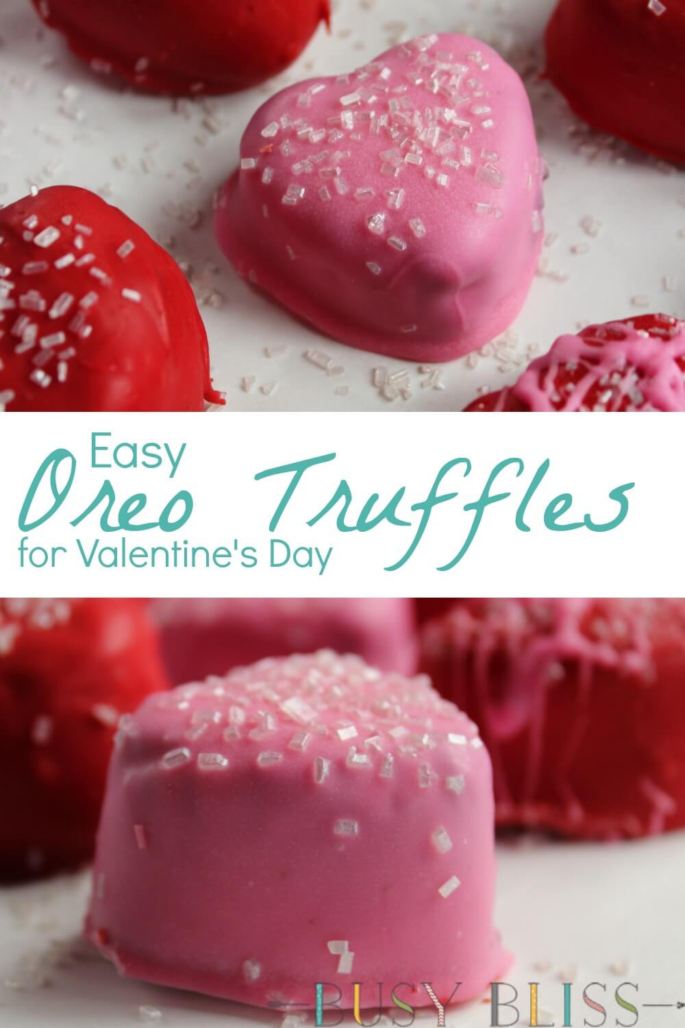 Valentine'S Day Dessert Recipes
 Easy No Bake Oreo Cookie Truffles for Valentine s Day