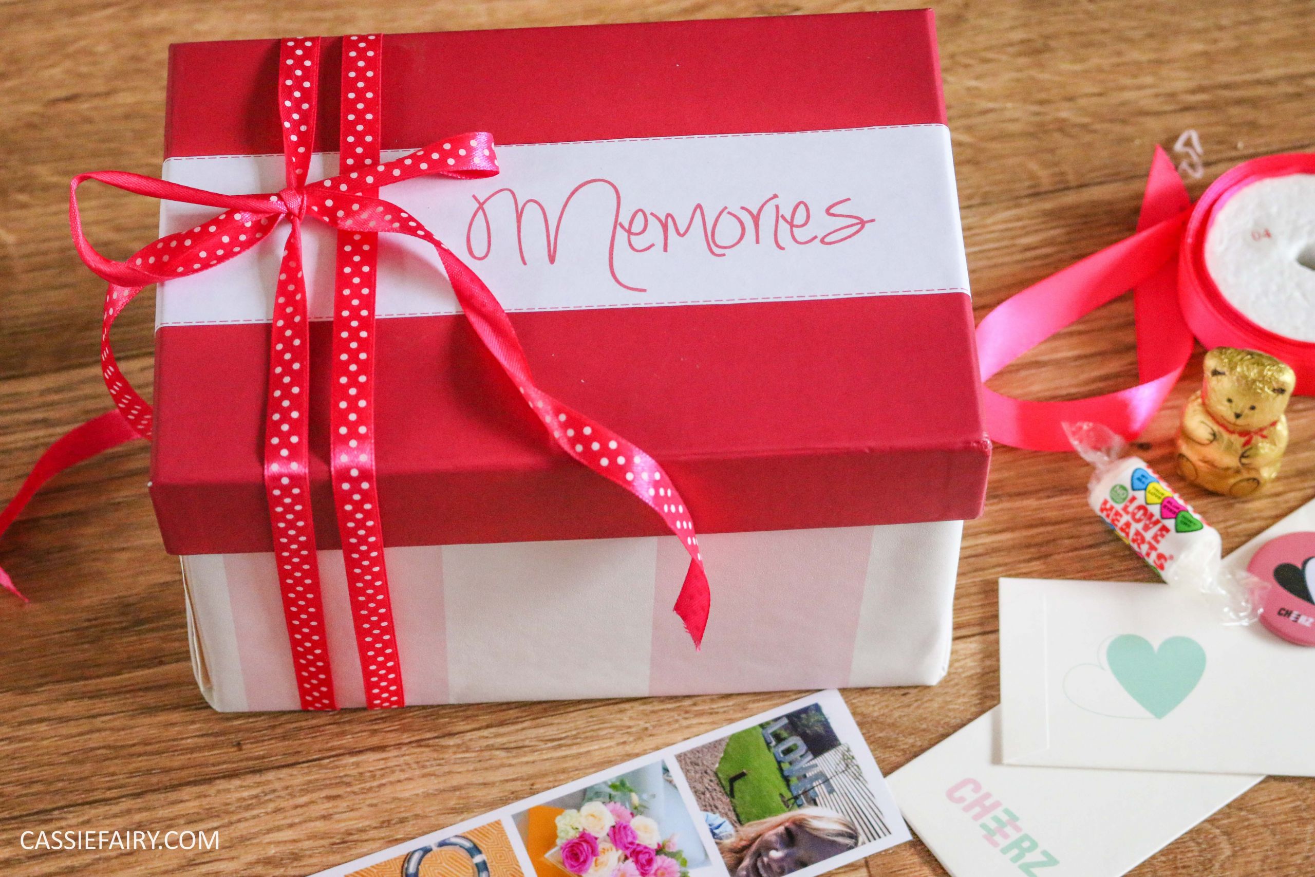 Valentine'S Day Gift Box Ideas
 DIY Valentine’s t – A box of memories polaroid photos