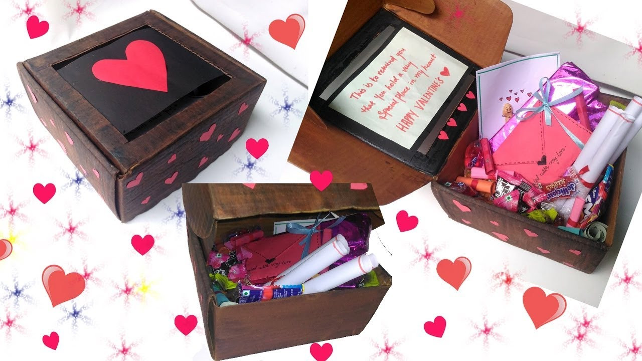 Valentine'S Day Gift Box Ideas
 DIY Cute Valentine s Day Box Idea for Him & Her