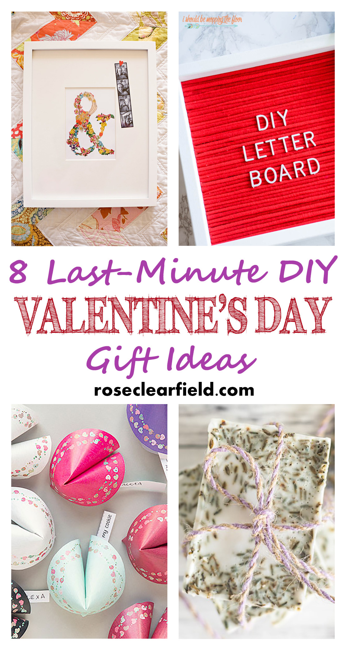 Valentine'S Day Handmade Gift Ideas
 Last Minute DIY Valentine s Day Gift Ideas • Rose Clearfield