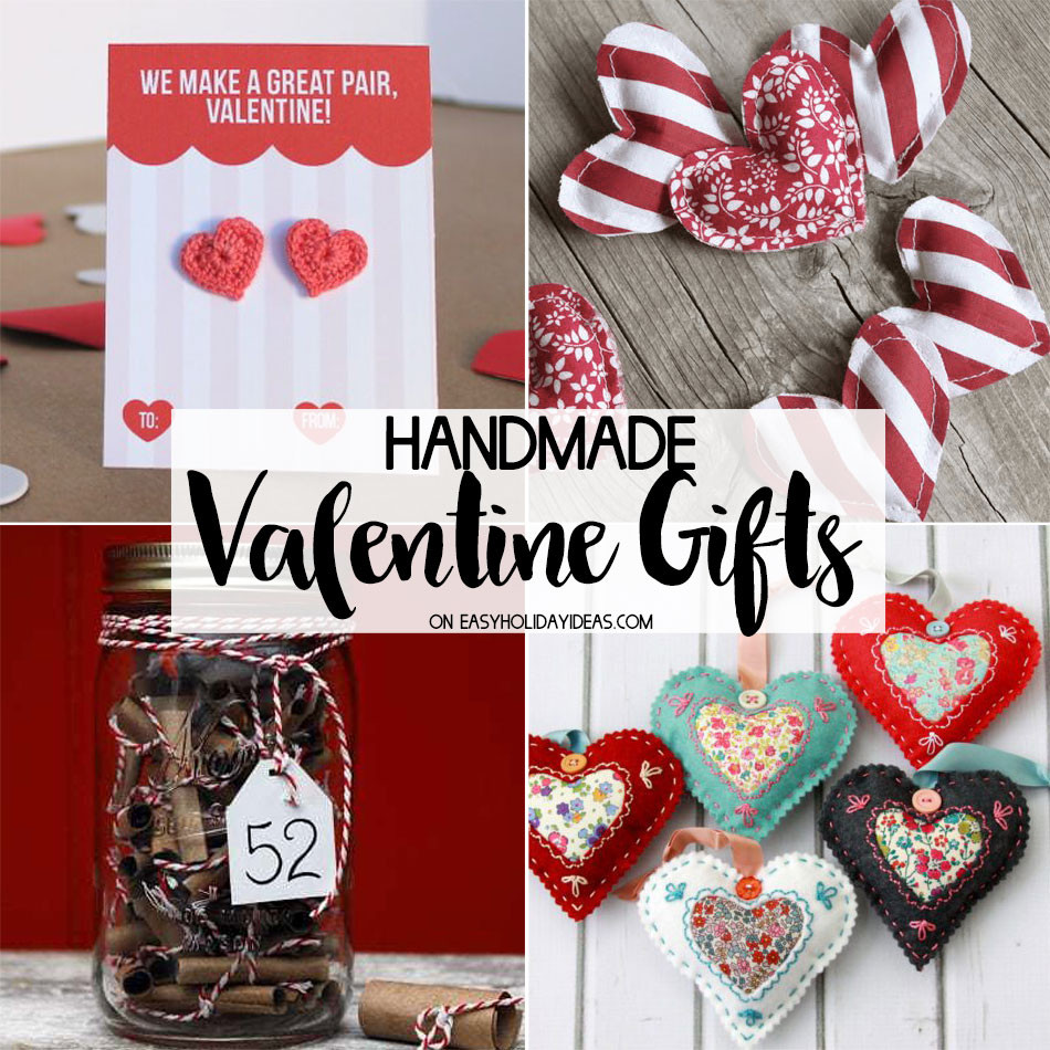 Valentine'S Day Handmade Gift Ideas
 Handmade Valentine Gifts Easy Holiday Ideas
