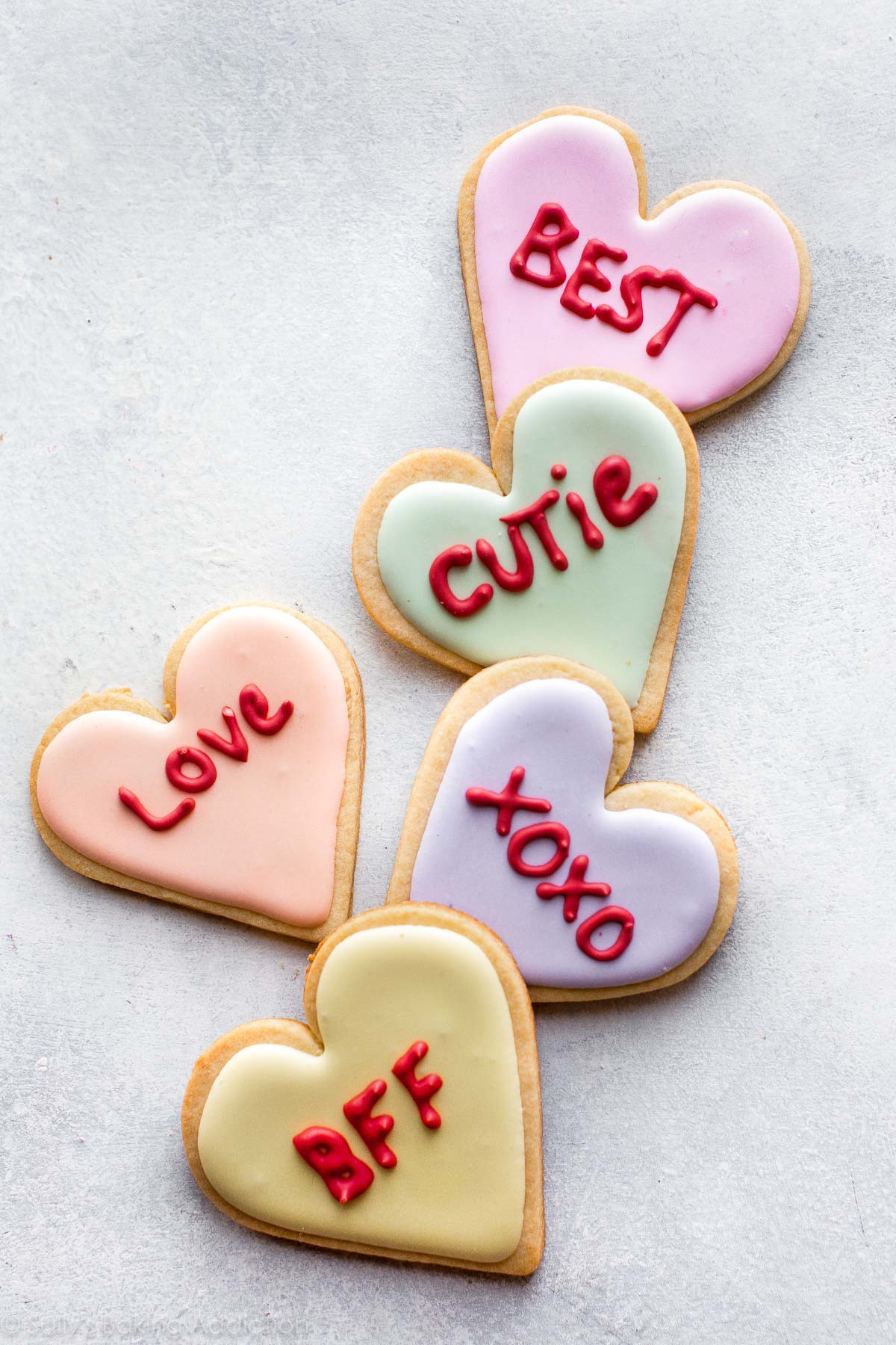 Valentine'S Day Sugar Cookies
 Valentine s Day Heart Sugar Cookies