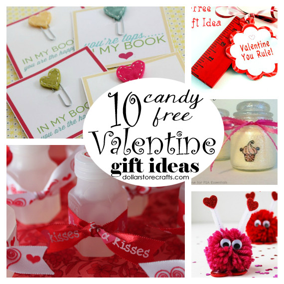 Valentines Candy Gift Ideas
 10 Candy Free Valentine Gift Ideas Dollar Store Crafts