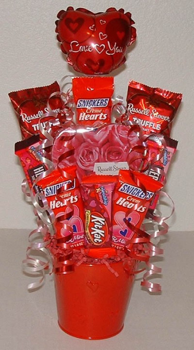 Valentines Day Candy Gift Ideas
 Valentine Candy Bouquet