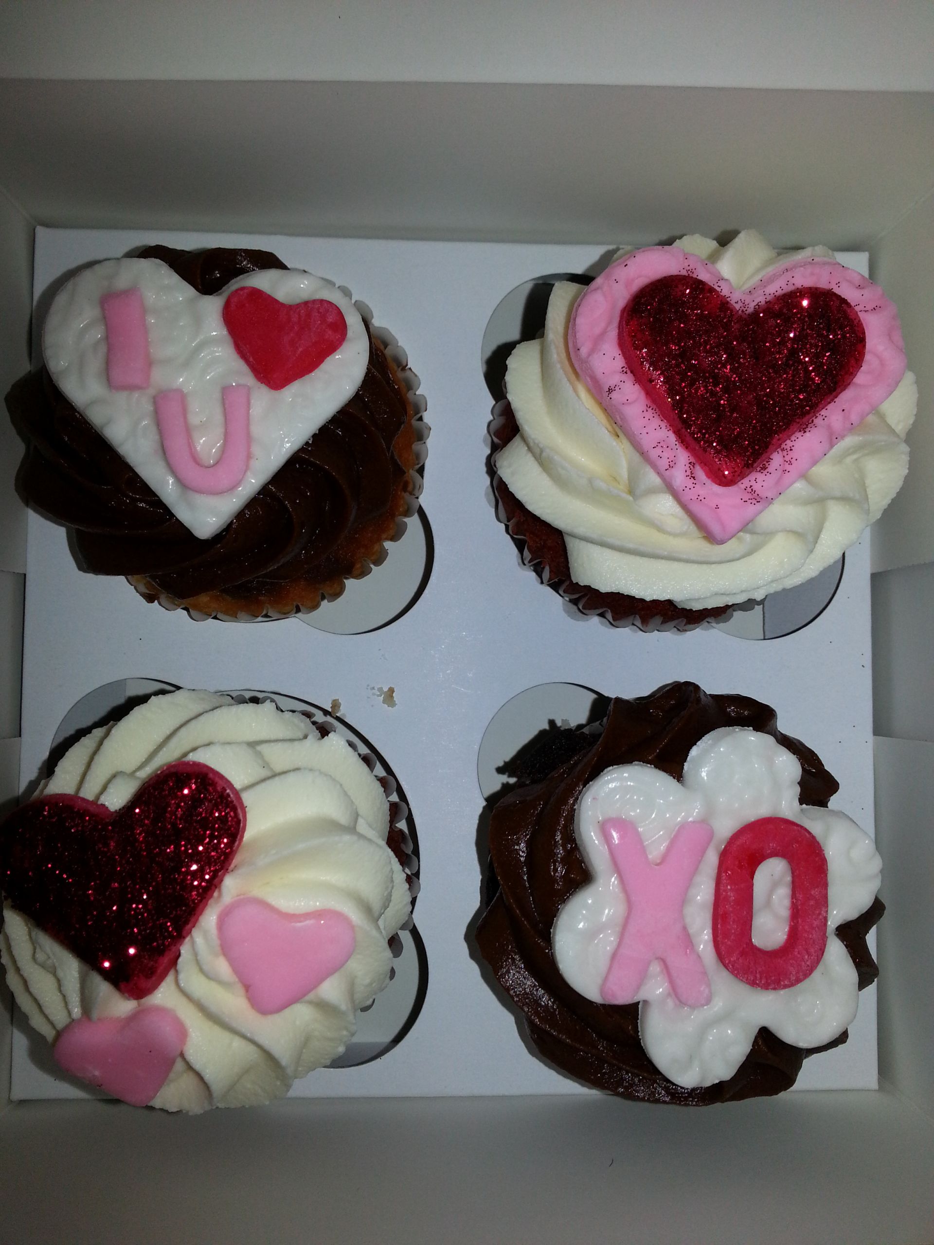 Valentines Day Cupcakes
 Valentines Day XO Custom CupCake Sydneys Sweets