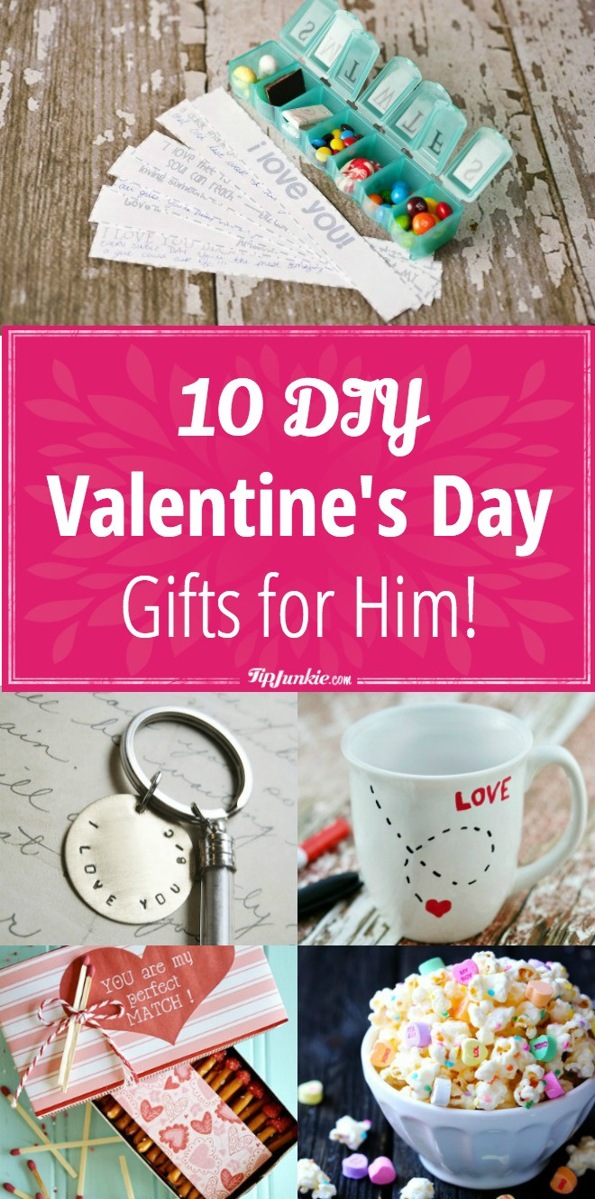 Valentines Day Gift Ideas Diy
 10 DIY Valentine’s Day Gifts for Him – Tip Junkie