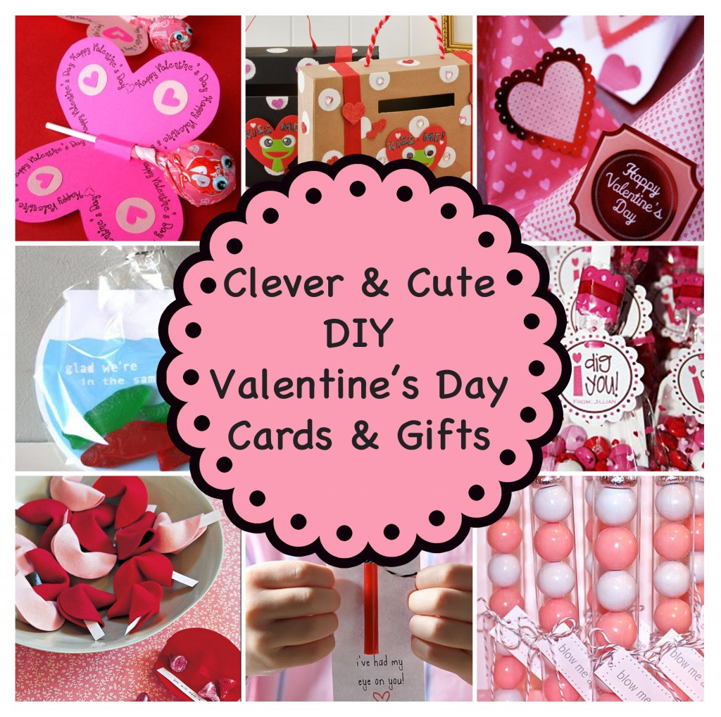 Valentines Day Gift Ideas Diy
 Clever and Cute DIY Valentine’s Day Cards & Gifts