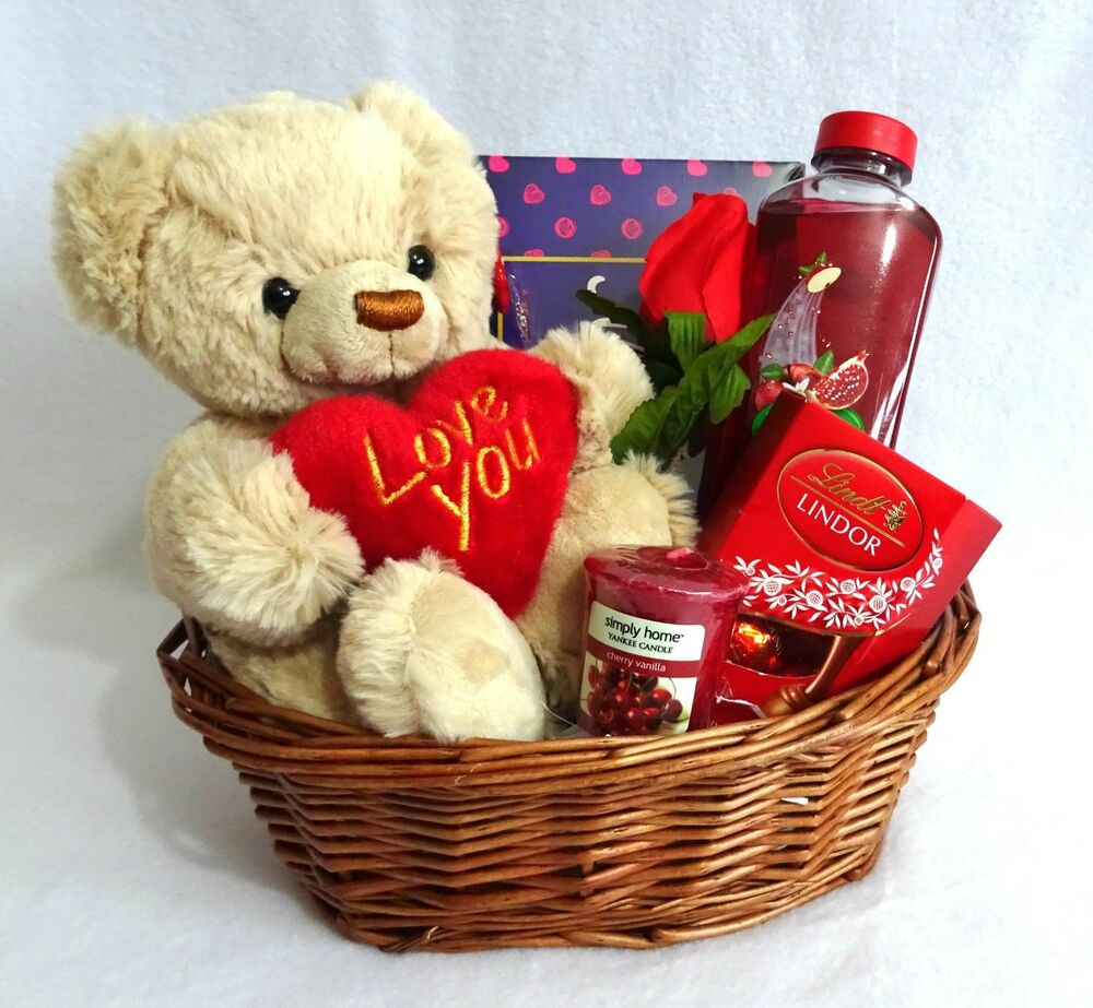 Valentines Day Girlfriend Gift Ideas
 Valentines Gift Basket Hamper Birthday t for Wife