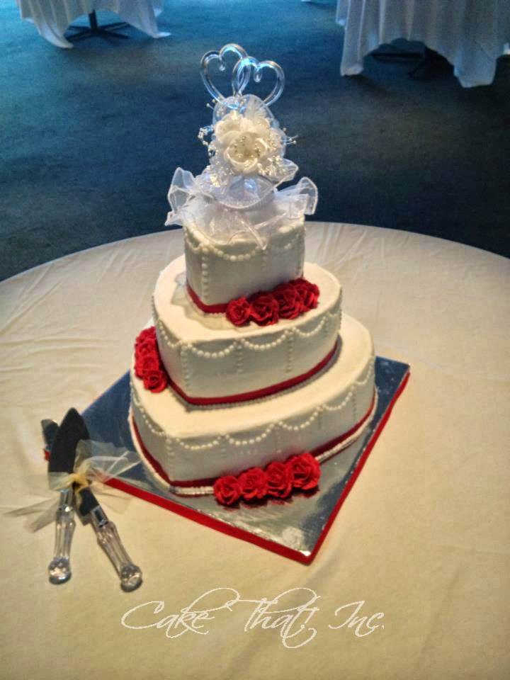 Valentines Day Wedding Cakes
 Cake That Inc Valentine Wedding