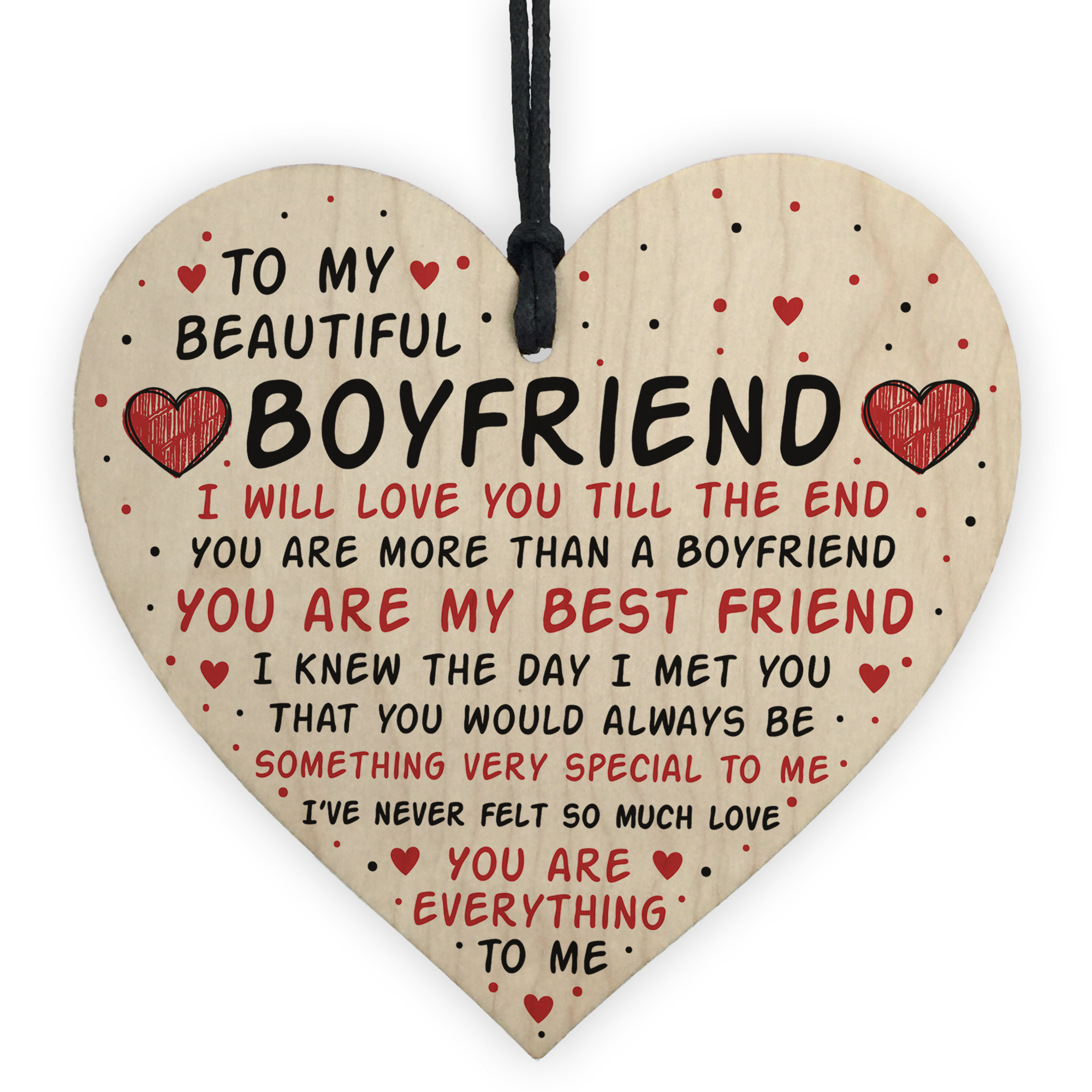 Valentines Gift Ideas For Boyfriends
 Boyfriend Gifts Boyfriend Birthday Card Gift Boyfriend