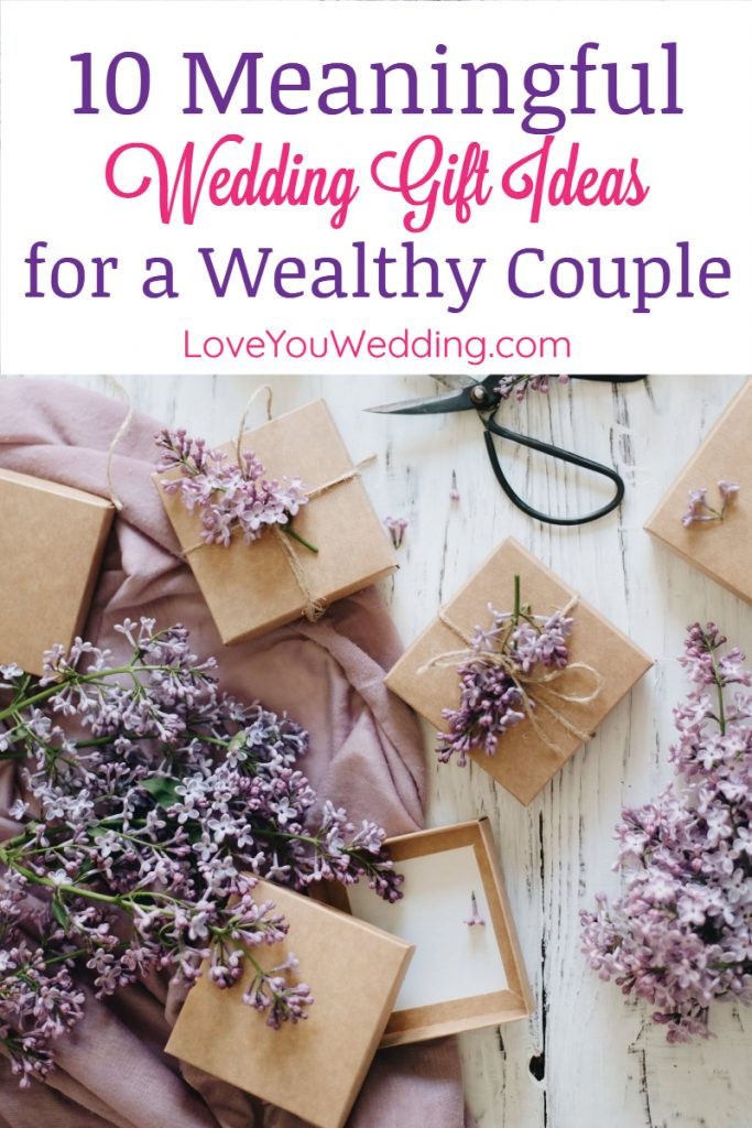 Wedding Gift Ideas Couple
 10 Wedding Gift Ideas for a Wealthy Couple That Has it All