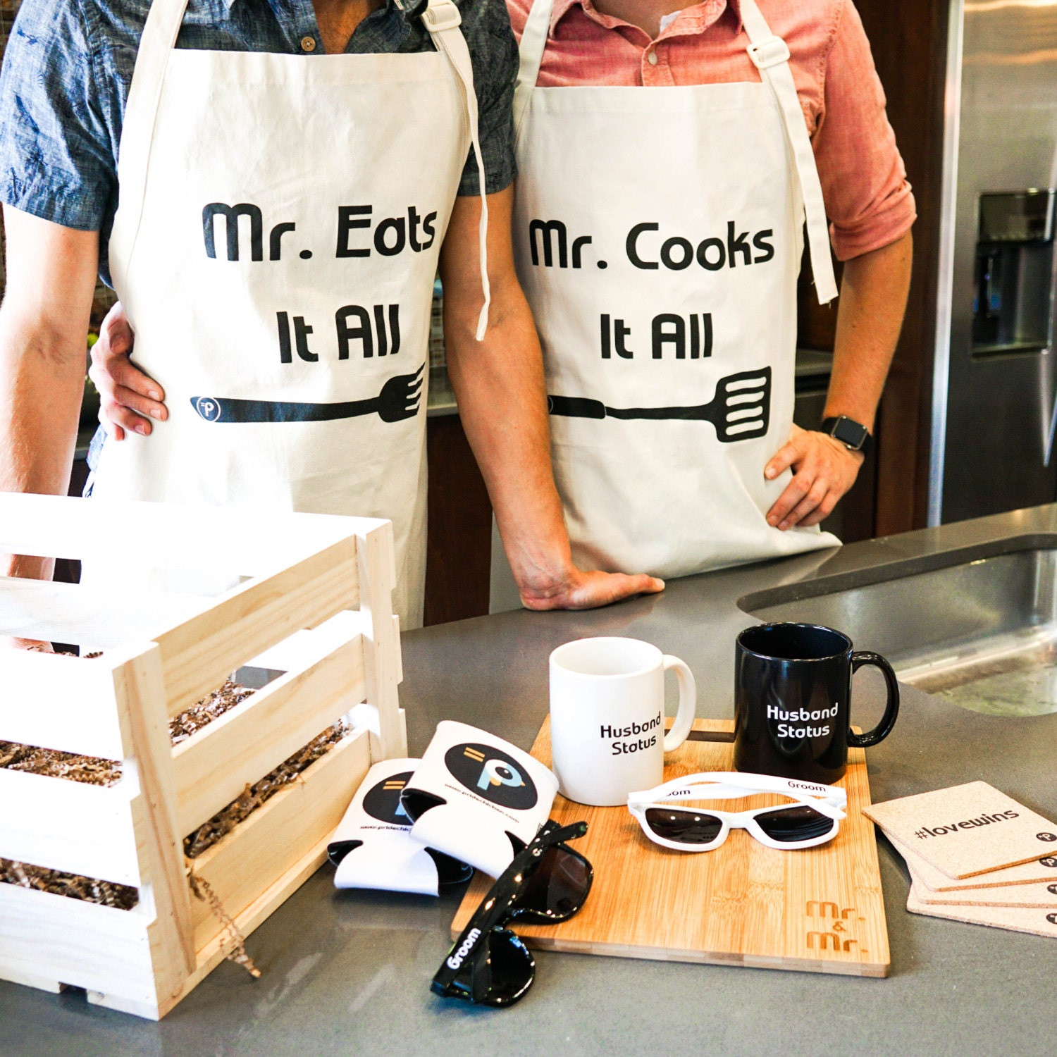 Wedding Gift Ideas For Gay Couple
 Gay Couple Kitchen Crate Makes a Great Gay Wedding Gift