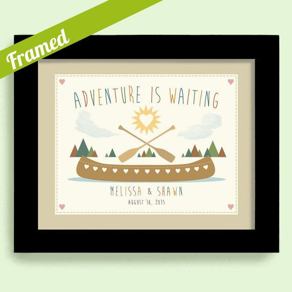 Wedding Gift Ideas For Outdoorsy Couple
 Engagement Gift for Newlyweds Wedding Gift Outdoor Lovers