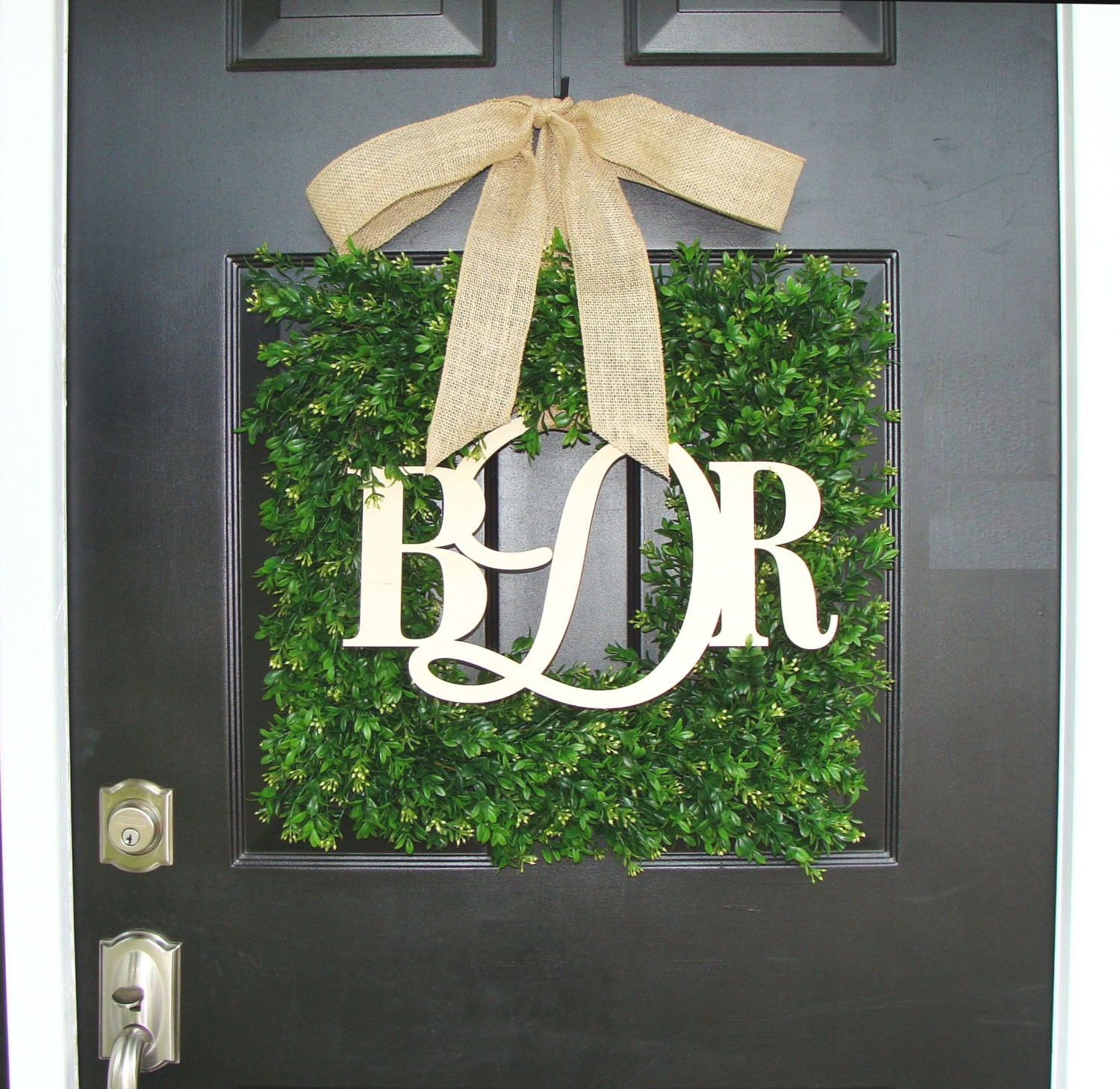Wedding Gift Ideas For Outdoorsy Couple
 Personalized Wedding Gift Monogram Home Decor by ElegantWreath